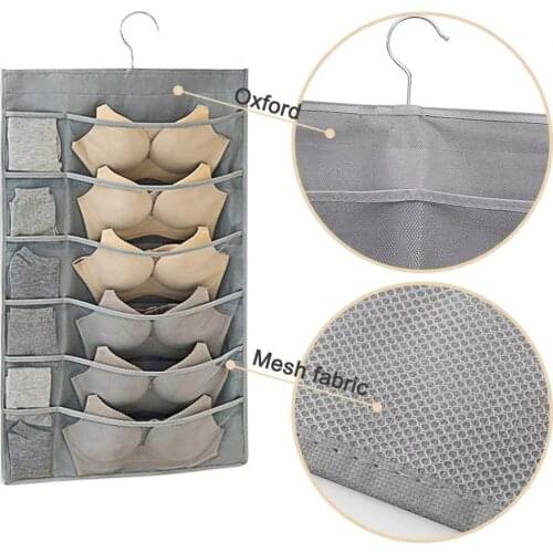Closet Hanging Organizer Multifunctional 36 Pocket Handbag Storage Socks Underwear Bag Fits Wardrode Door and Wall
