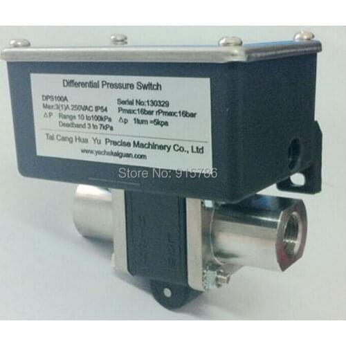 Stainless steel 16bar differential pressure controller / differential pressure switch DPS300A/ pressure sensor