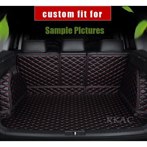 RKAC Custom car trunk mat For jeep grand cherokee 2007 2017 2010 Cargo Liner Interior Accessories Carpet car styling
