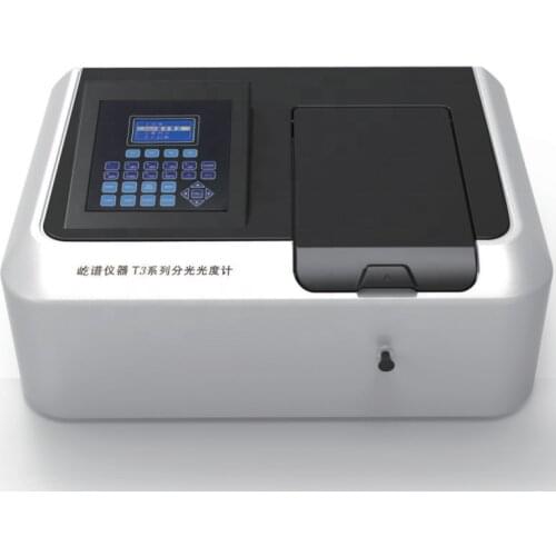 T3 Factory sale UV Visible Single Beam High Resolution quasi double beam Spectrophotometer handheld portable Raman spectrometer