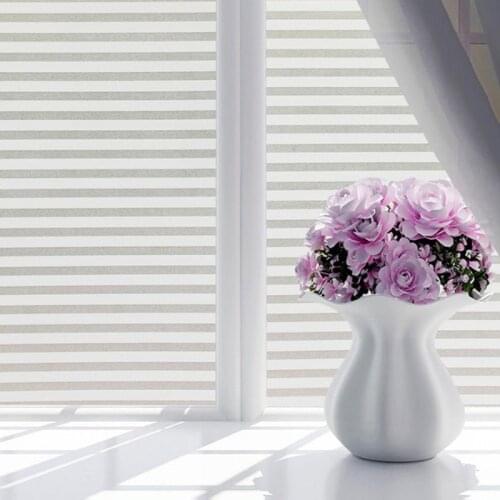 9 Style Waterproof PVC Frosted Opaque Glass Window Privacy Film Glass Sticker Bedroom Home Art Decorative Films