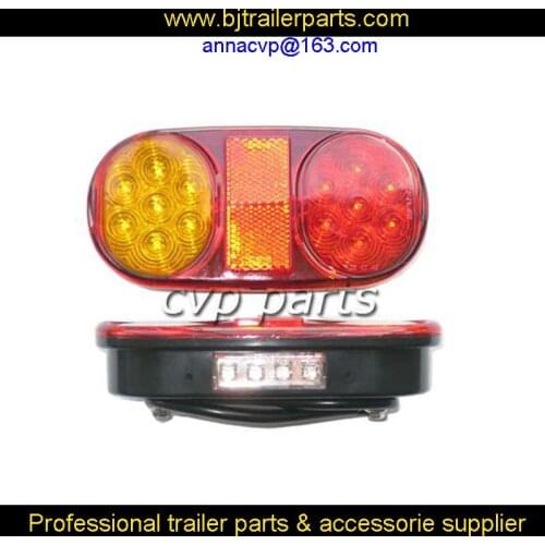 Tail LED lights lamp pair boat trailer waterproof submersible 12V trailer parts truck built in Number (2PCS/1PAIR) trailer parts
