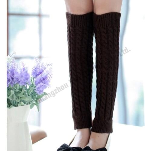Women boot cuffs socks womens boot cuff leg warmers knitted leg warmers winter warm leg calentadores piernas mujer lana