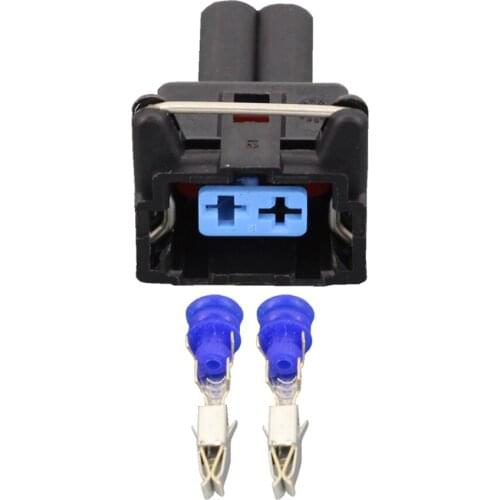 2 Pin Automotive Connector 2-Wire Harness Connector Plug with Terminal DJ7023Y-3.5-21