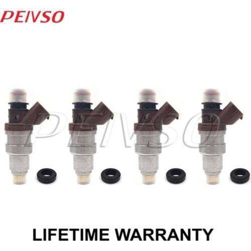 4x 23250-75050 23209-79095 fuel injector for TOYOTA HILUX 2.7L 1997~2001 3RZFE LAND CRUISER 90 1996~1999 2.7L