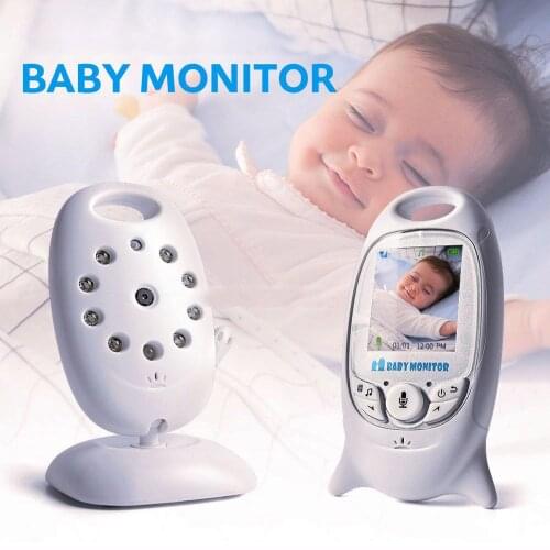 VB601 Wireless Baby Monitor Infant 2.4GHz Digital Video Baby Monitor Temperature Display Night Vision Music Nanny Monitor