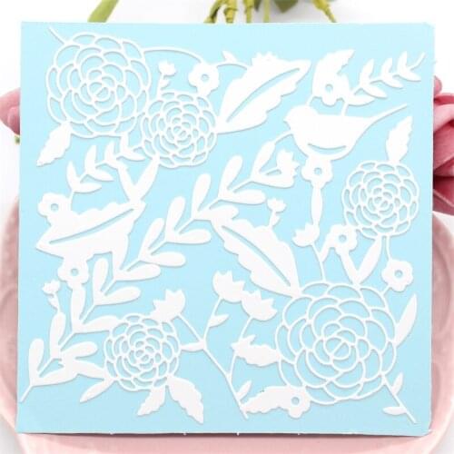Flowers Metal Cutting Dies Stencils for DIY Scrapbooking Decorative Embossing Paper Card Making Craft