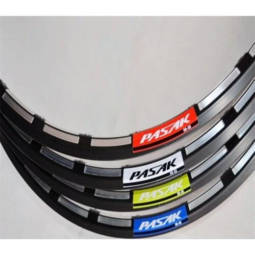 PASAK26 Mountain Bike Rims 27.5-Inch Double Iayer Aluminum Alloy Disc Brake 24 Hole CNC Hub Rims