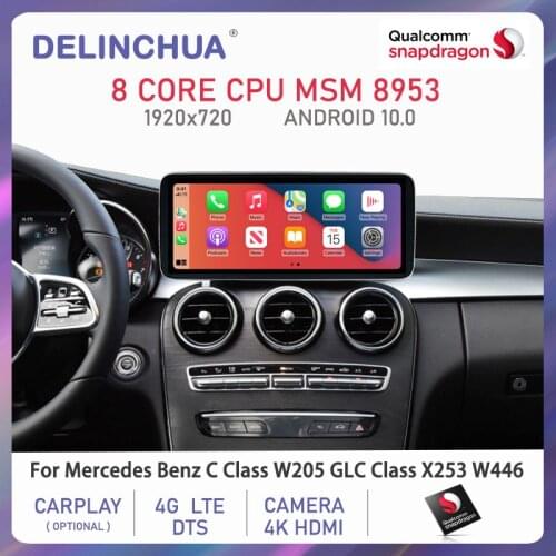 DLC Qualcomm for benz C-Class W205/GLC-Class X253/V-Class W446 2015 2016 2017 2018 NTG 5.0 4+64G Android Audio navigation Player