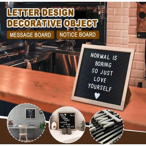 Door Wall Hanging Sign Plaque Home Decoration Changeable Message Letter Sign Board Word Board For Farmhouse Home Store Home