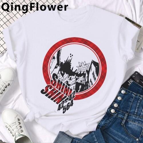 Anime Soul Eater Manga summer top t-shirt male couple clothes casual tumblr kawaii aesthetic top tees kawaii tumblr