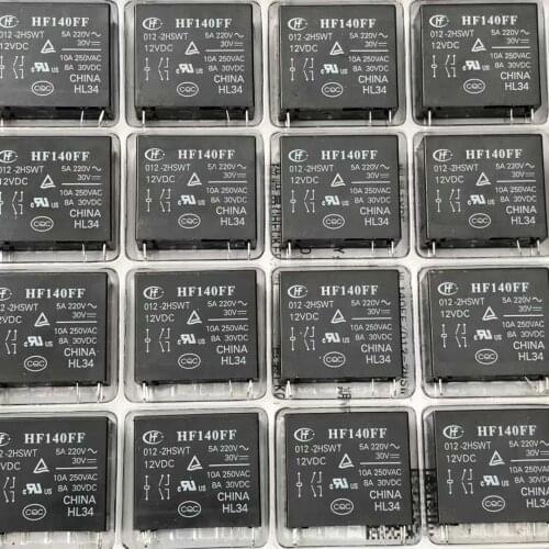 HF140FF-012-2HSWT 12VDC 10A 250VAC relays