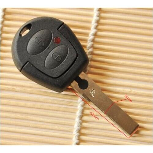 HU66 Blade Blank Case For VW GOL Remote Key Head Shell