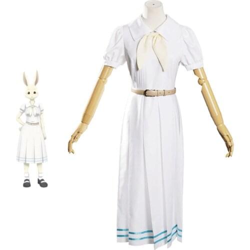 Anime Beastars Cosplay Haru Rabbit Louis Legoshi Dress School Uniforms Costume Halloween Party Suit Dresses