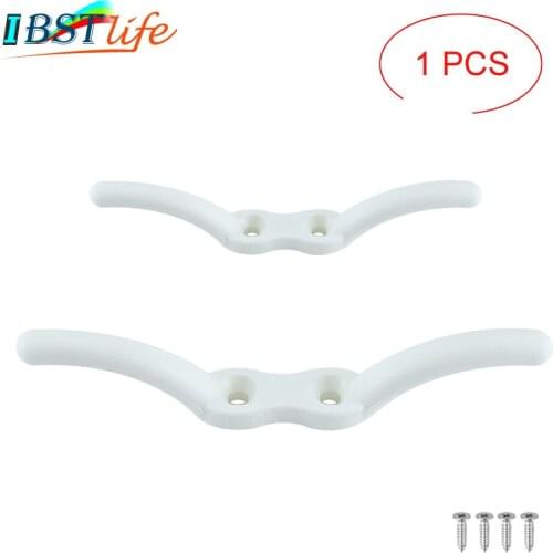 Nylon Flagpole Cleat Hook Flag Rope Cleat Sailboat Sailing Mast Halyard Boat Marine Yacht Kayak Securing Tie Down Tarps Awnings