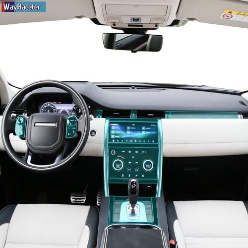 Car Interior Dashboard GPS Navigation Screen Gear Transparent Protective Film For Land Rover Discovery Sport 2020 Accessoories