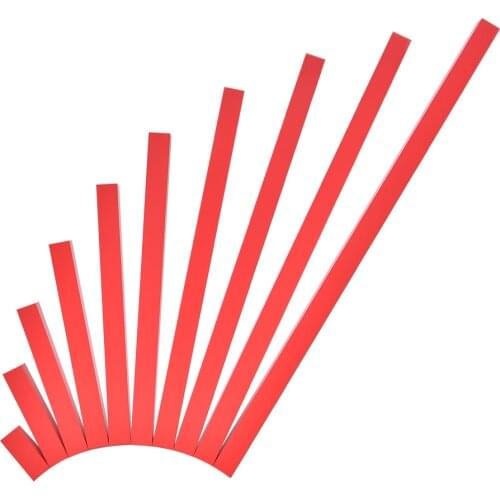 Montessori Kids Toy Baby Wood Long Red Bars Home Version 50 cm Learning Educational Preschool Training Brinquedos Juguets