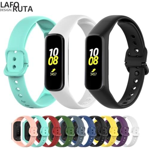 Laforuta Silicone Band for Galaxy Fit-e Strap Rubber Sport Wrist Band For Samsung R375 Loop Women Men Fitness Bracelet 2019