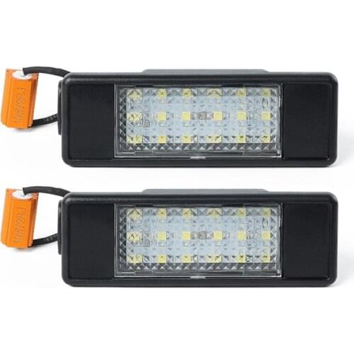2Pcs Led Number License Plate Light For Mercedes Benz Sprinter(W906)(2006-2016)Vito(W639)(2003-2015)Viano(W639)(2003-2015)