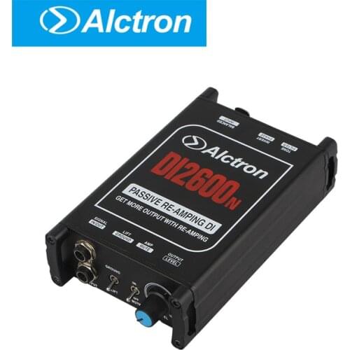 Alctron DI2600N Guitar bass signal amplifier again editor