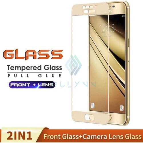 Protective Glass On The For Samsung A6 A8 J4 J6 Plus Core Camera Glass Protector For A51 A71 A01 A31 M31 M30S Safety Clear Film