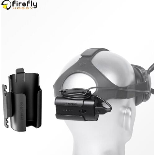Sunnylife Battery Clip Holder Cable Management Winder Protective Case Accessories for DJI FPV Goggles V2