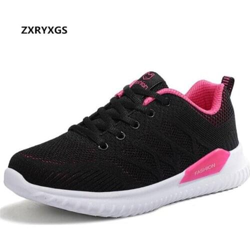 Promotion Women Sneakers Shoes 2020 New Lace-up Light Breathable Fashion Casual Sneakers Comfort Tourist Shoes Woman Shoes