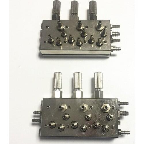 3 In 1 Dental Valve Control Dental Chair Air / Water Diaphragm Membrane Valve