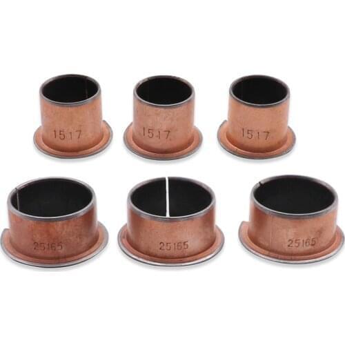 5PCS Inner Diameter 12 14 15 16 18 22mm SF-1F Flanging Self-lubricating Bearing Oilless Bushing Sleeve Height 5-10mm
