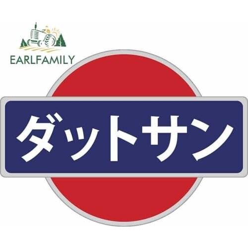 EARLFAMILY 13cm x 9.3cm For Japanese Racing Vintage Retro Fine Stickers Vinyl Car Wrap Funny Stickers Fashion Occlusion Scratch