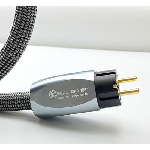 Krell CRYO196 power cable HIFI US AC Audiophile Power cord for amplifer CD Player EU Power Line hifi Power cable