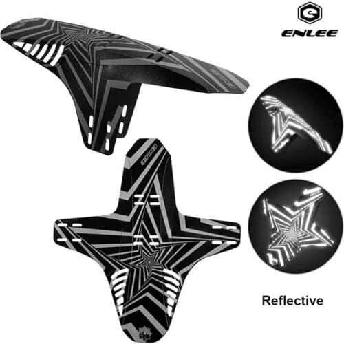 Bicycle Fender MTB Mountain Road Bike Front Rear Mudguard Fenders Set Reflective Rainproof Dust universal Wings Protection New