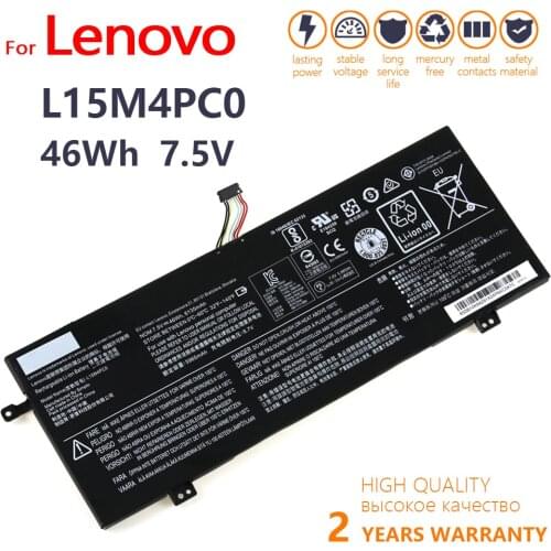 Genuine L15L4PC0 Laptop battery for Lenovo IdeaPad 710S-13ISK/IKB Xiao Xin Air 13 Pro K22-80 V730-13 L15M6PC0 L15M4PC0 L15S4PC0