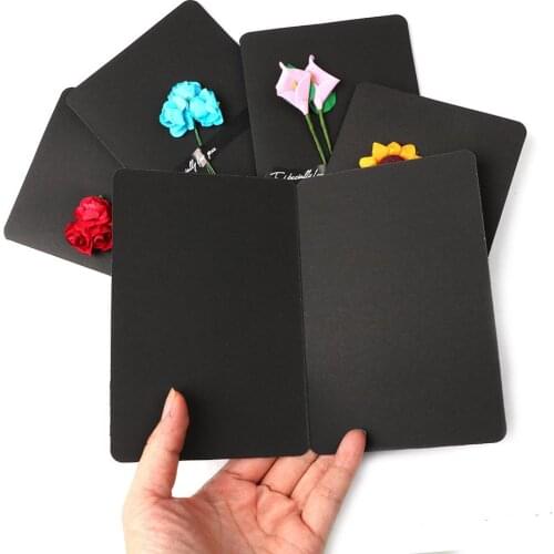 Dry Flower Invitation Card Handmade Cards Handwritten Cards Birthday Wedding Thanks Cards Paper