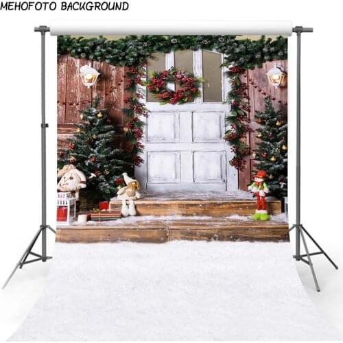 Christmas Background Fireplace Tree Winter Snow Window Backdrop Interior Baby Birthday Photography Background For Photo Studio