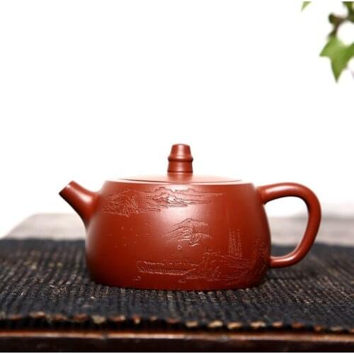 Hand-made purple sand pot wholesale original mine Dahongpao famous Wang Tingjinglan pot teapot gift customization