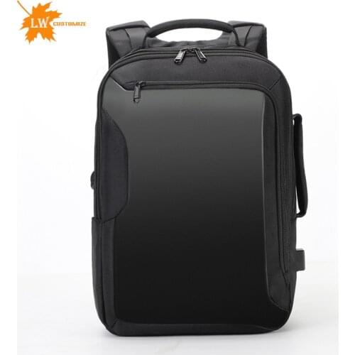 Backpack custom LOGO business casual backpack mens work business computer bag fashion female college student bag gift printing