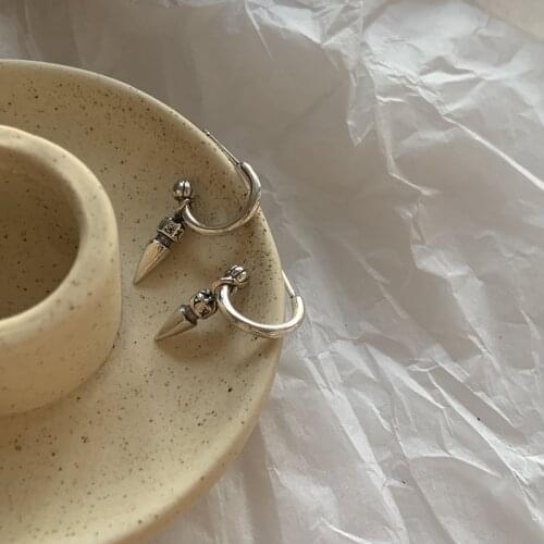 Miuoxion Micro-Inlaid Zircon Snowflake Earrings Creative Personality Nail Jewelry For Women Luxury Namour Charm Gift All Seasons