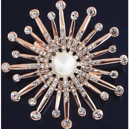 Utei Jewelry Women Bouquet Star Brooch Pin Stunning Rhinestone Amazing Broach For Lady Hot Selling