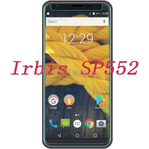 Smartphone Tempered Glass for Irbis SP552 5.5" 9H Explosion-proof Protective Film Screen Protector cover phone