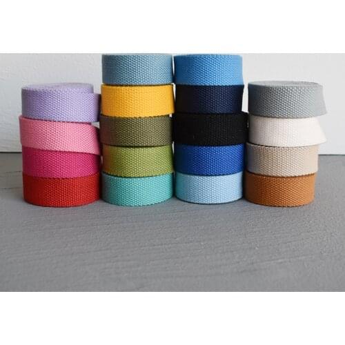 1 Yard Width 25mm Multicolor Webbing Printed Ribbon Luggage Belt Strap Rope Dog Pet Collar Leash Harnes 25-ZD