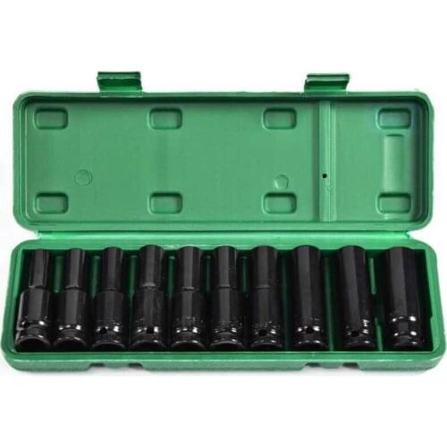 10PCS 80mm Lengthened Pneumatic Sleeve Deepened Hexagonal Pneumatic Sleeve