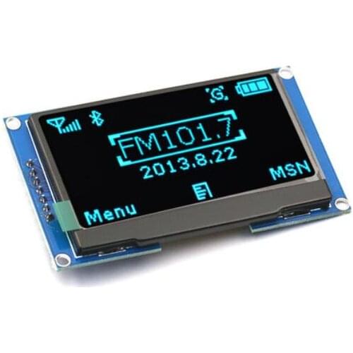 2.42 inch LCD Screen 12864 OLED Display Module IIC I2C SPI Serial C51 STM32 SSD1309 for Arduino 128X64 White/Blue/Green/Yellow