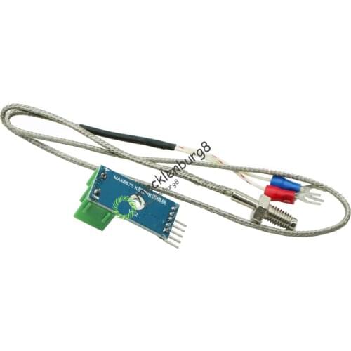 2Set MAX6675 K-type Thermocouple Temperature Sensor -200~1300C Range SPI Module 4Pins Wire 5V DC For Arduino