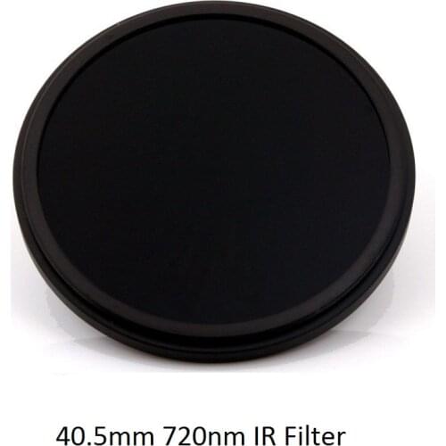 40.5mm 720nm IR72 Infrared IR Optical Grade Filter for Camera Lens Accessories