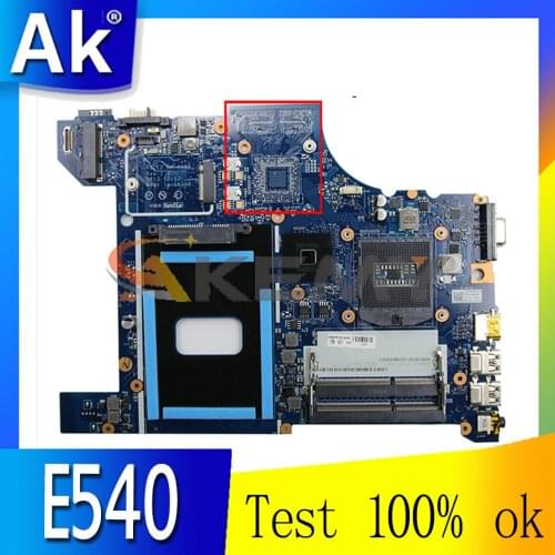 Akemy For Lenovo E540 Laptop Motherboard For thinkpad-Edge 04X4781 AILE2 NM-A161 Mainboard PGA947 Working Well Tested Working
