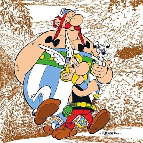 5D Full Drill Diamond Painting The Asterix Agenda DIY Diamond embroidery Home Decorations