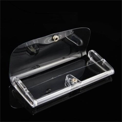 Ultralight Transparent PVC Eyewear Cases Cover for sunglasses Eyeglasses Case Unisex Reading Glasses Box Bag Eyewear Accessories