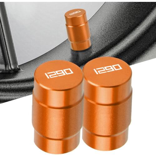 For 1290 SupeR R/GT 1290 AdventuRe ADV 2014-2021 2015 2016 2017 Motorcycle CNC Vehicle Wheel Tire Valve Air Port Stem Caps Cover