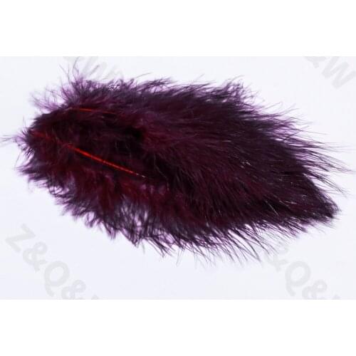 Beautiful 10-15CM turkey full down feathers 4-6 inches dyed fuchsia 100-500 DIY crafts jewelry dream catcher accessories